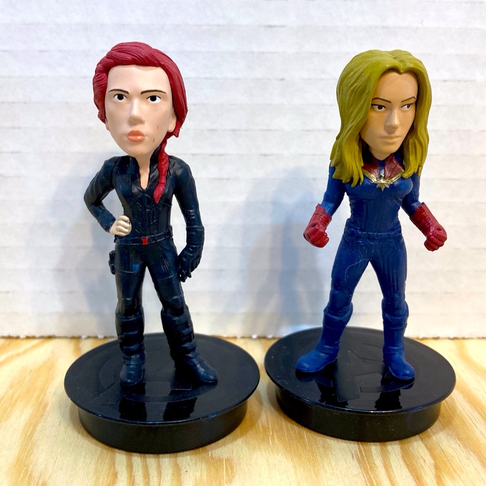 Snapco Cinema Marvel Cup Toppers